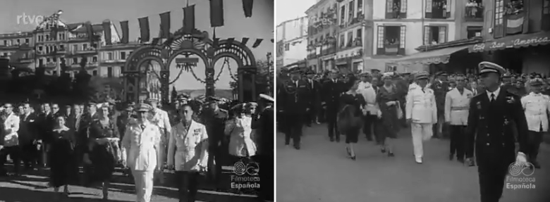 Franco_na_Deputacion_Ourense