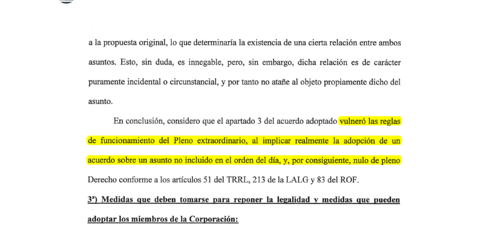 Informe secretario reprobacion Alfredo Garcia