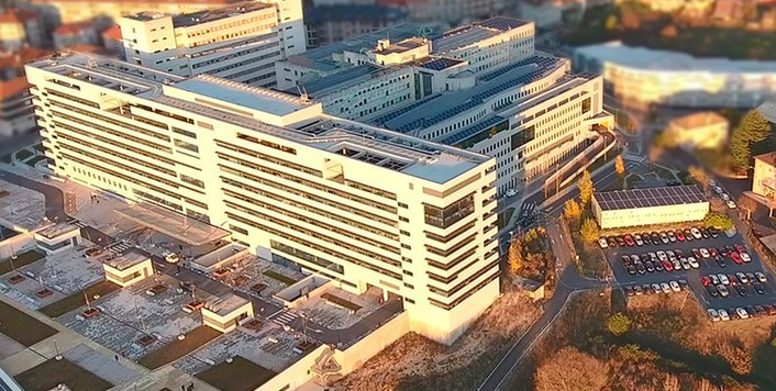 CHUO hospital universitario Ourense vista aerea