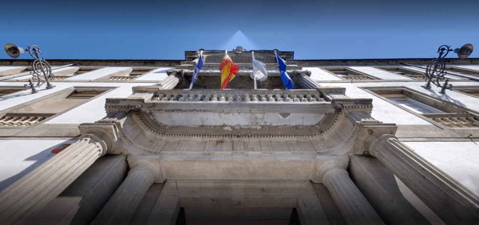 Fachada Deputación picado