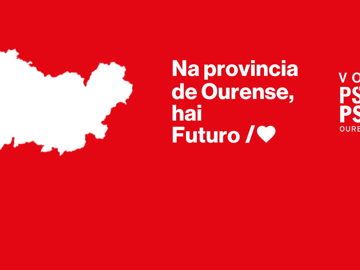 Así foi o peche de campaña do PSdeG-PSOE de Ourense na&nbsp;provincia