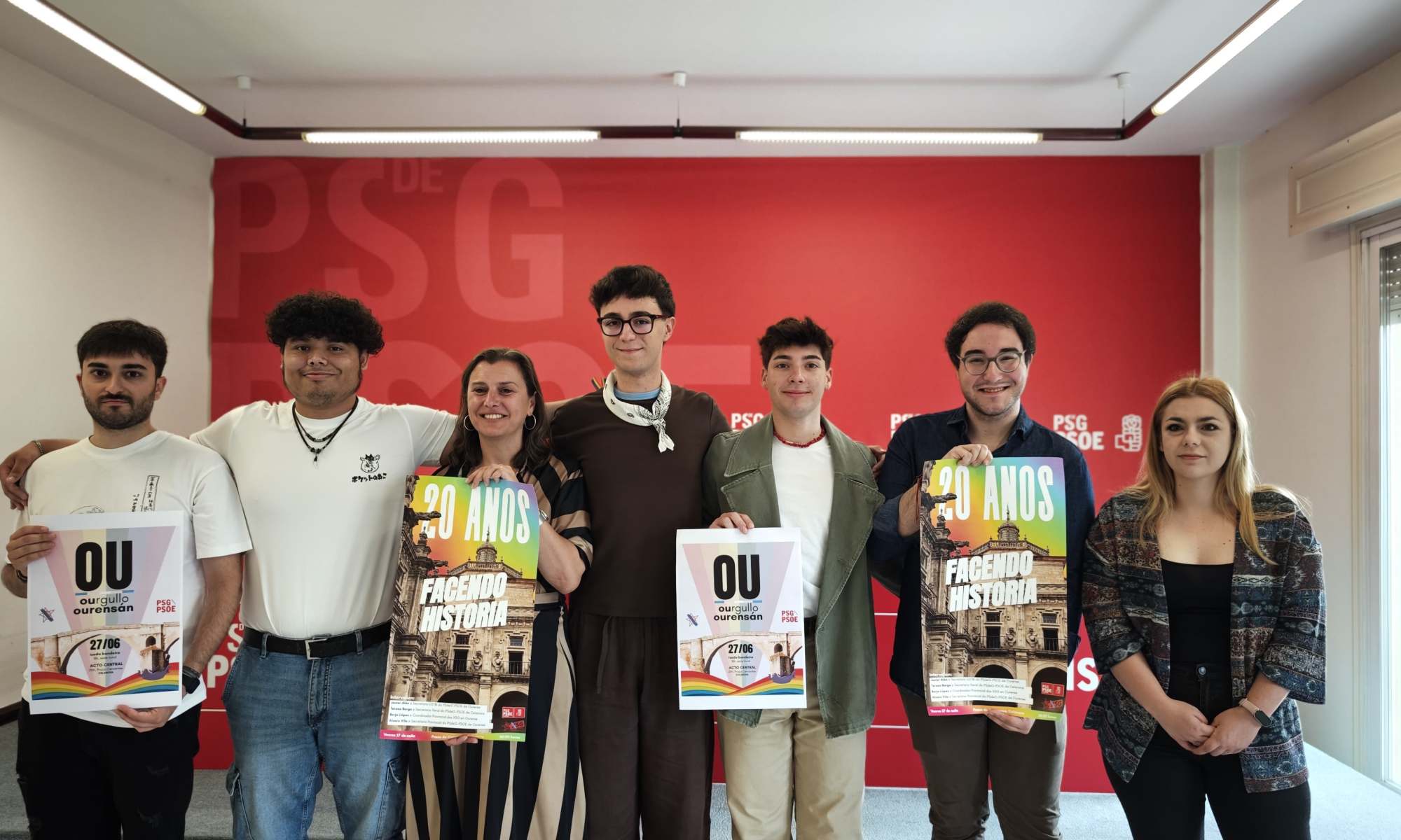 rolda de prensa de presentación da programación do Orgullo 2025
